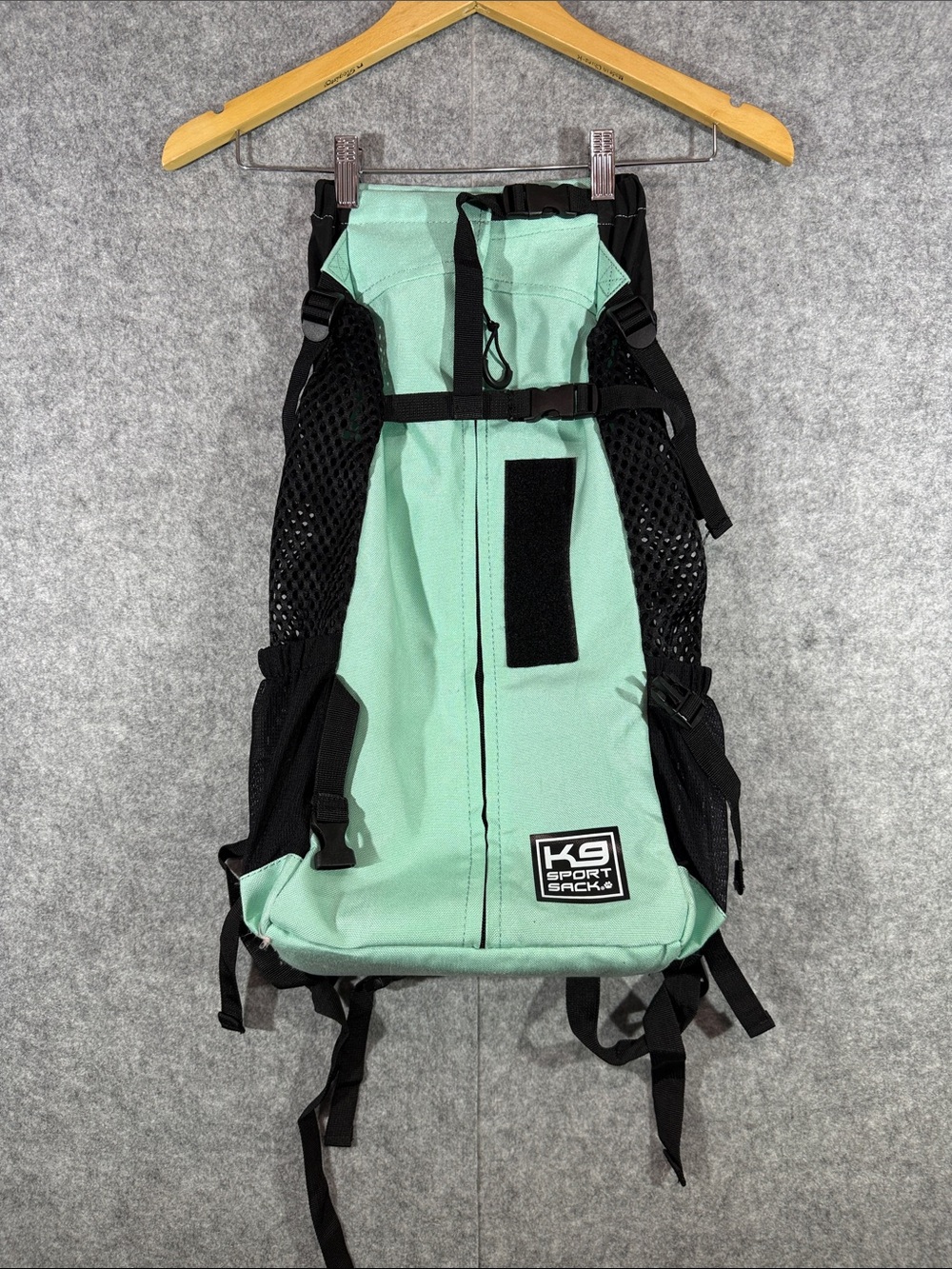 K9 Sport Sack Mint Green Dog Carrier Backpack - Size Large - Hands-Free Travel
